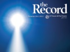 Thumbnail: The Record, keyhole shape with light shining through.